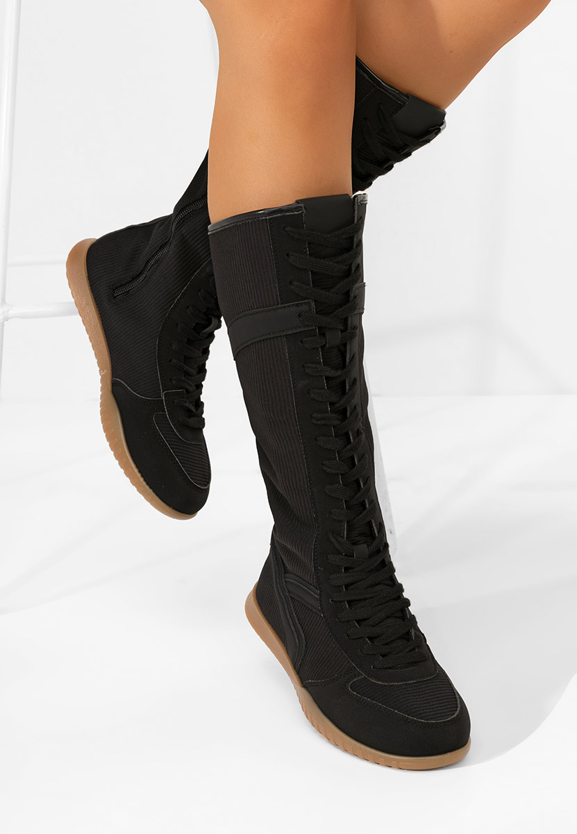 Γυναικεία sneakers αστραγάλο Daine V2 μαύρα Γυναικεία sneakers αστραγάλο Daine V2 μαύρα