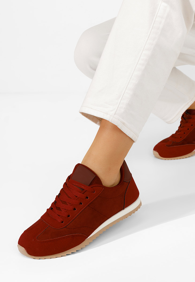 Sneakers γυναικεια Crinea μπορντό