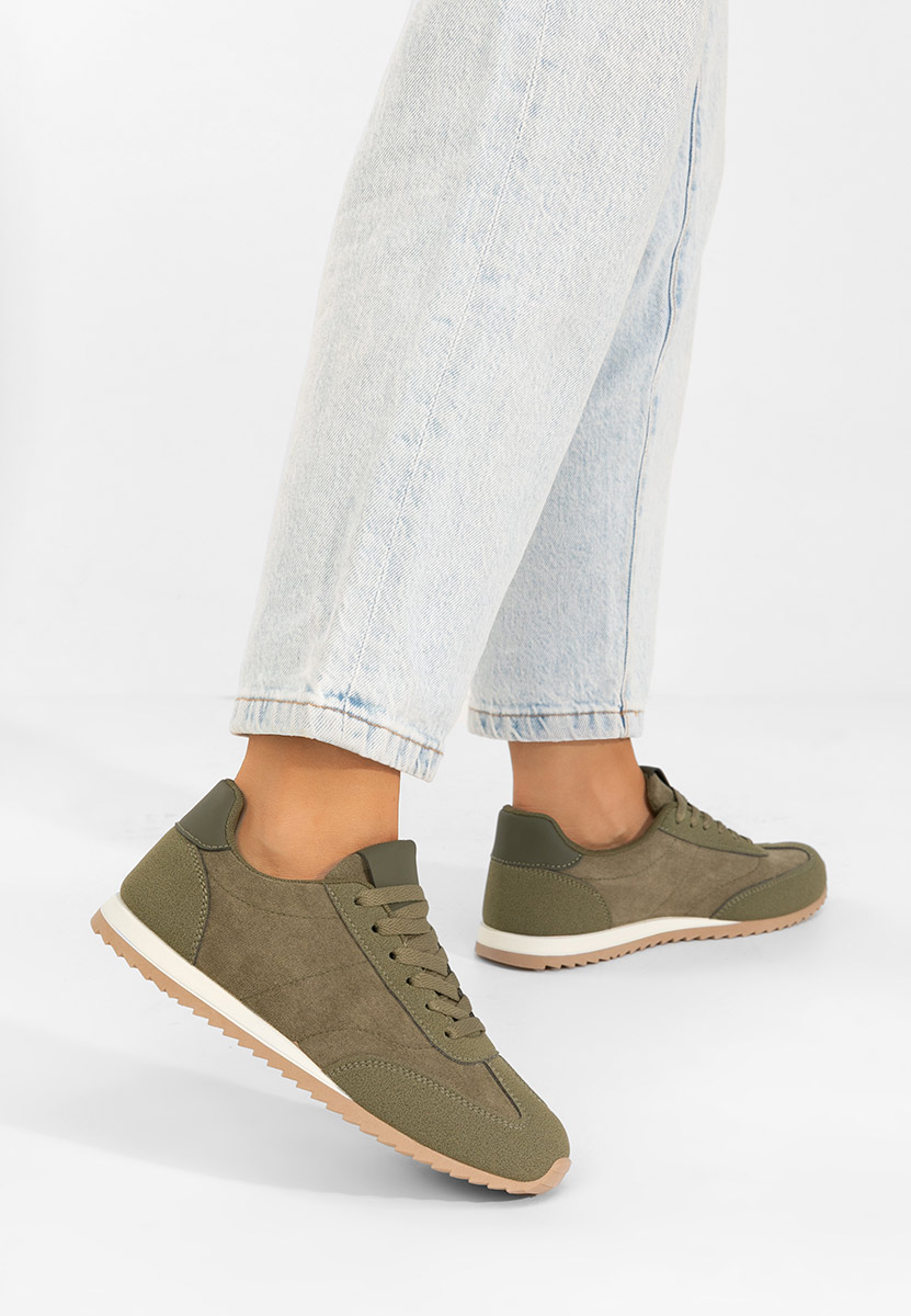 Sneakers γυναικεια Crinea πρασινο