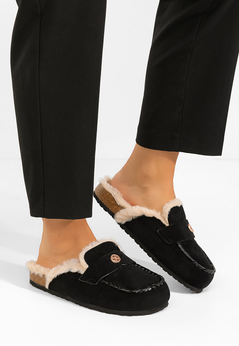 Mules γυναικεια Mirania μαύρα