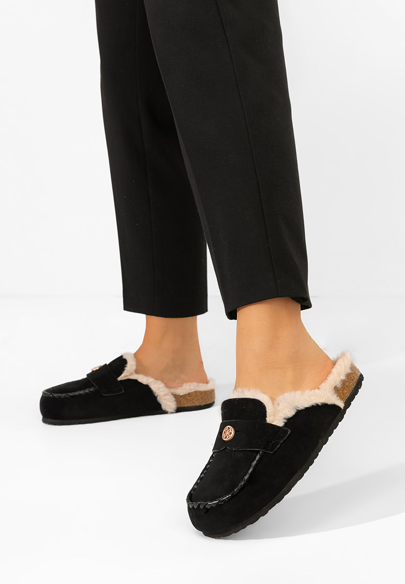 Mules γυναικεια Mirania μαύρα