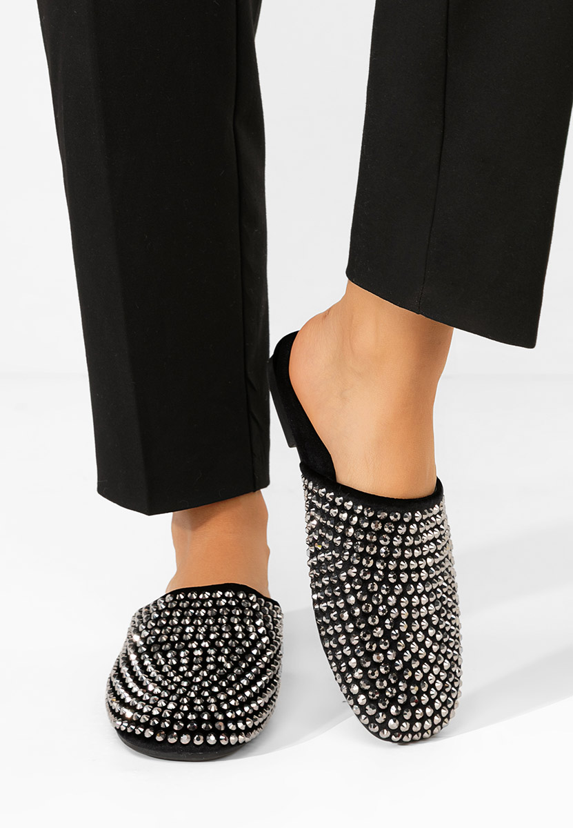 Παντόφλες γυναικειεσ Sirina μαύρα