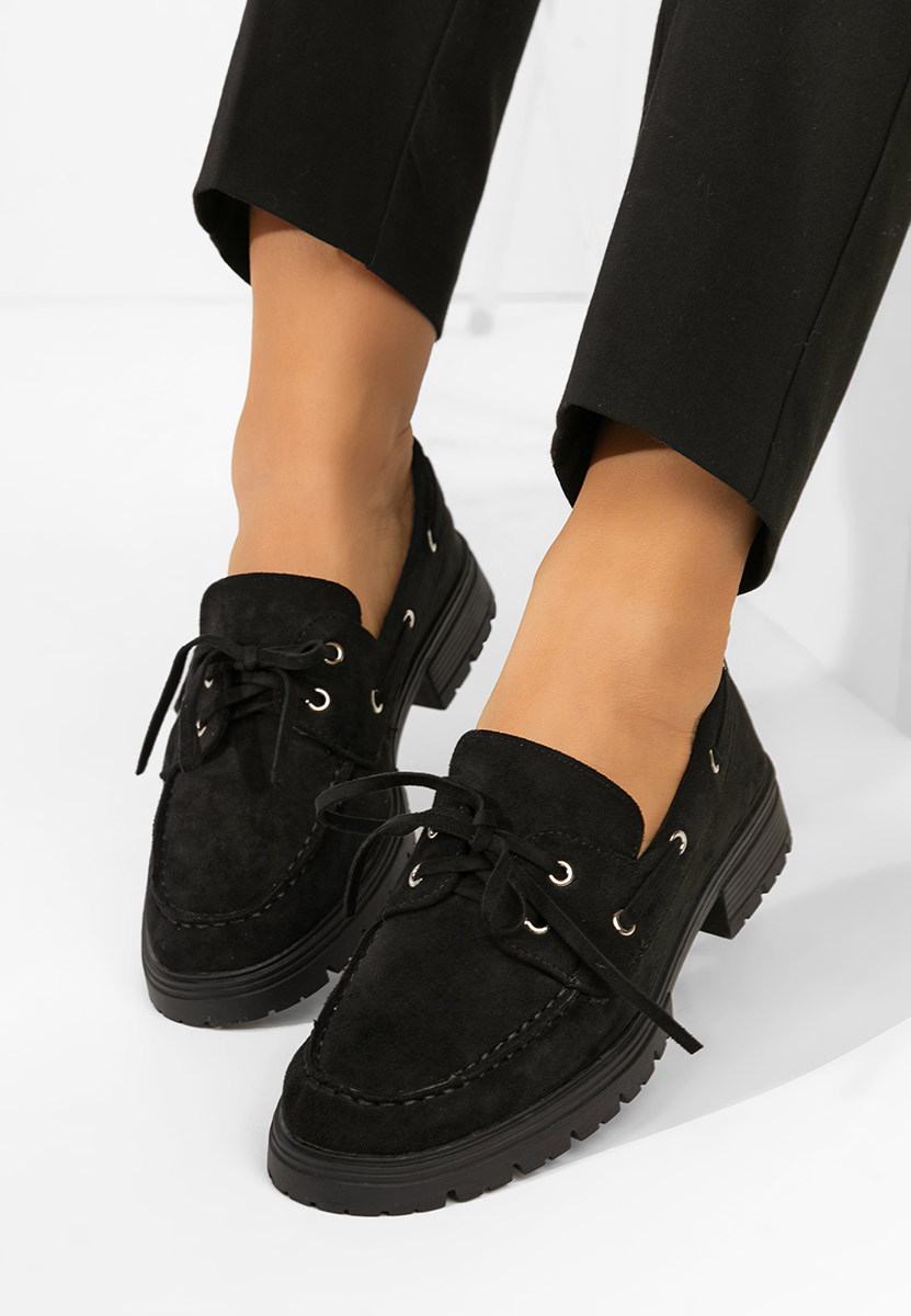 Casual παπουτσια γυναικεια Valoria μαύρα