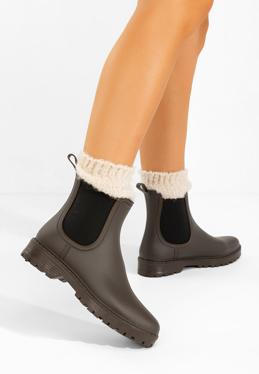 Γυναικεία Μποτάκια Godiva καφε