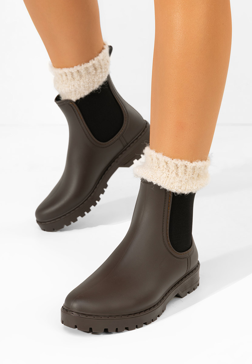 Γυναικεία Μποτάκια Godiva καφε