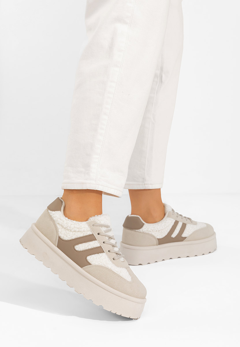Sneakers με πλατφόρμα Luniva μπεζ