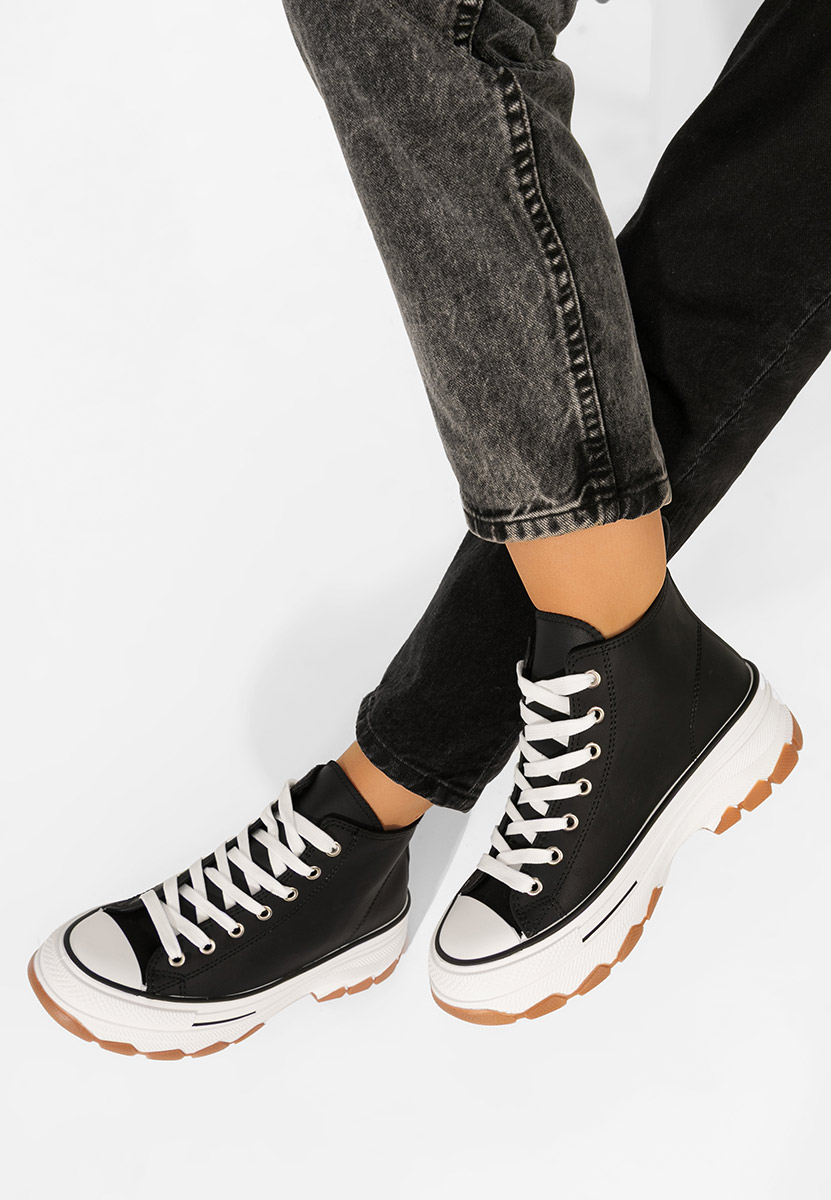 Γυναικεία πανινα πλατφόρμες Raviana V5 μαύρα Γυναικεία πανινα πλατφόρμες Raviana V5 μαύρα