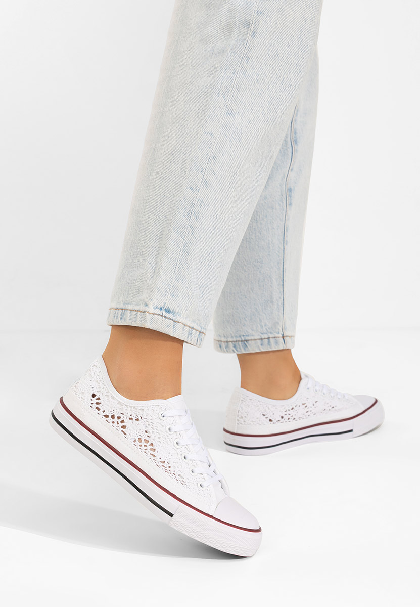 Γυναικεία sneakers Brittany V2 λευκά