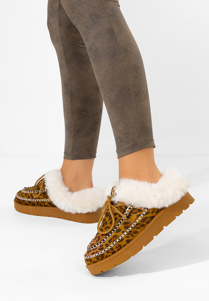 Mules γυναικεια Leainia V2 λεοπαρ