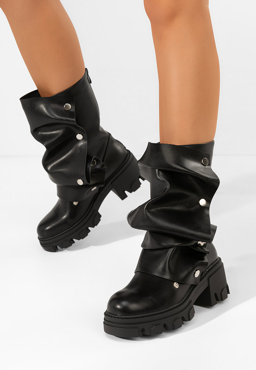 Γυναικείες Μπότες Valena Μαύρα