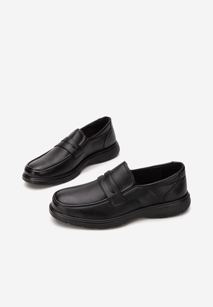 Mοκασινια ανδρικά Seldor μαύρα