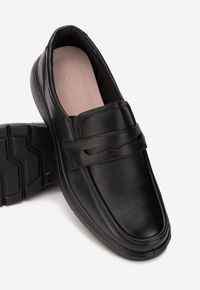 Mοκασινια ανδρικά Seldor μαύρα