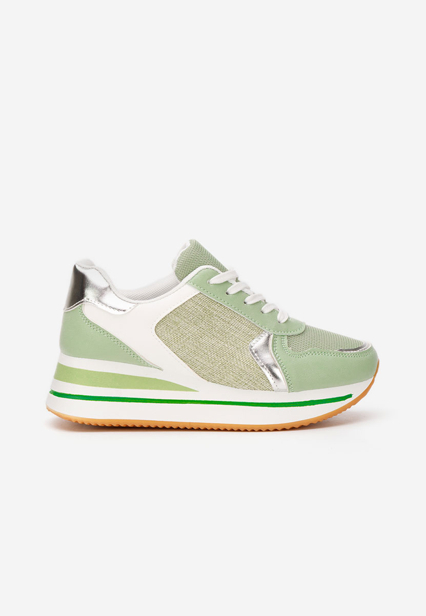 Sneakers με πλατφόρμα Sidnei πρασινο
