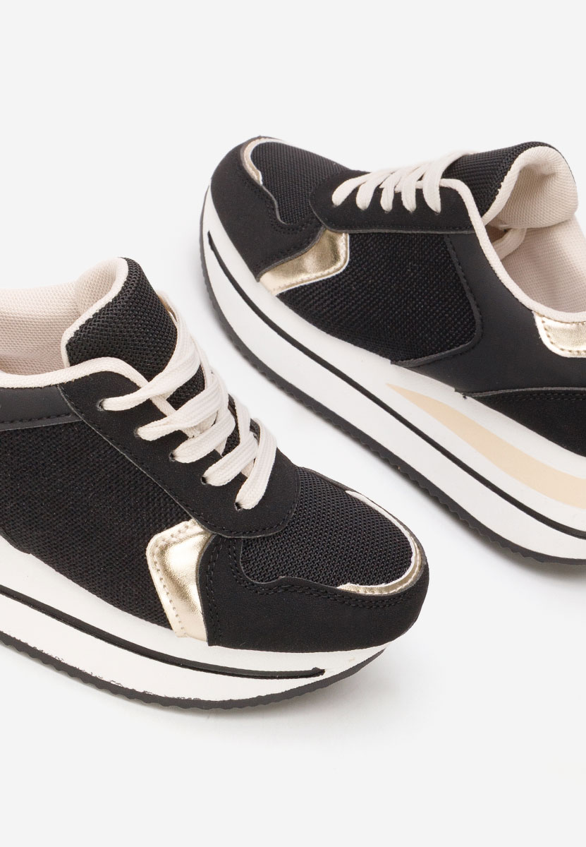 Sneakers με πλατφόρμα Sidnei μαύρα