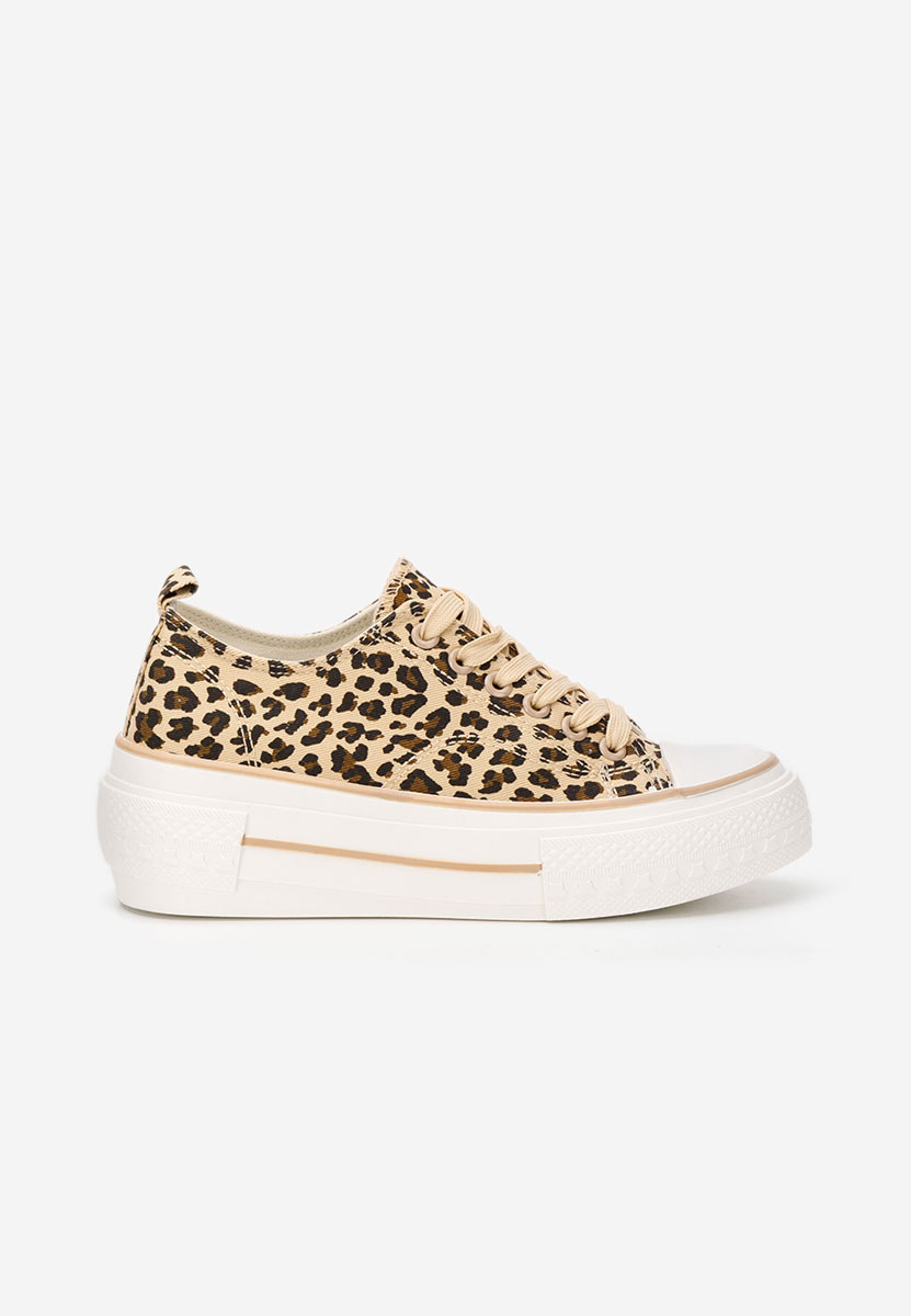 Γυναικεία πανινα πλατφόρμες Antio animal print