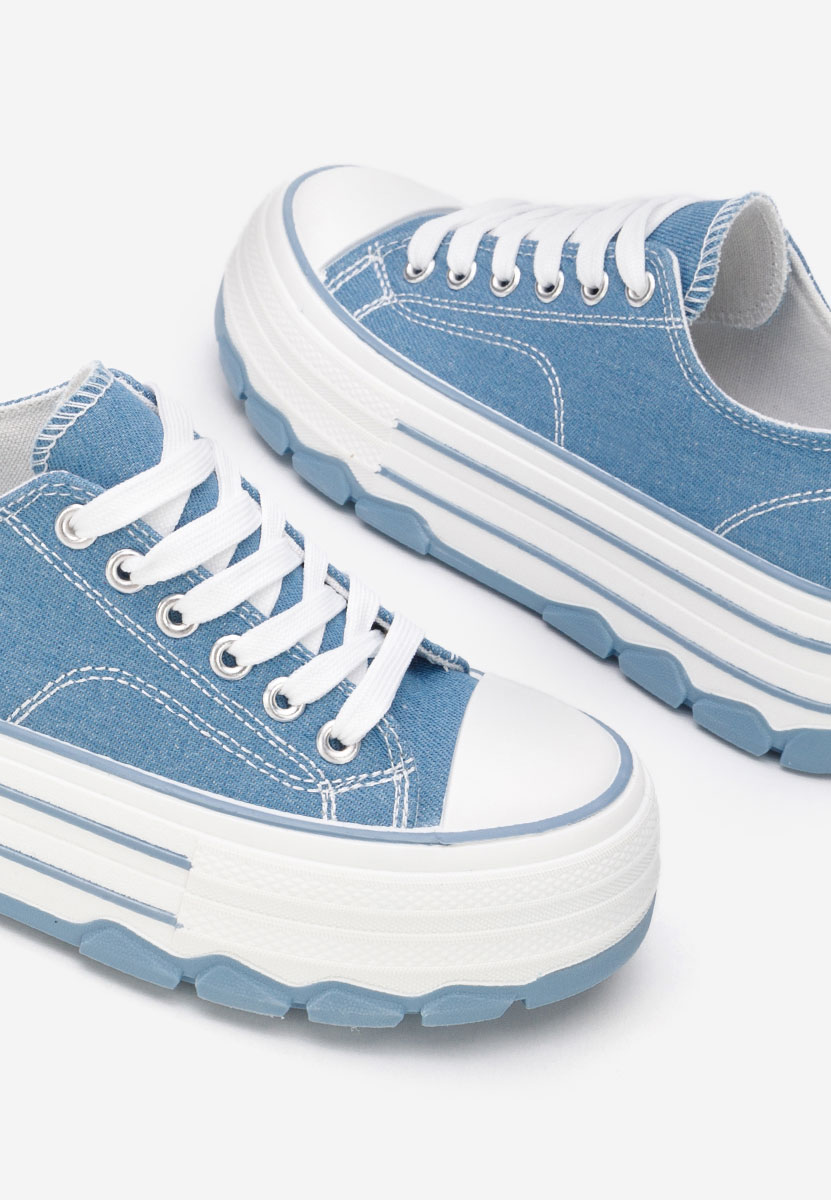 Γυναικεία πανινα πλατφόρμες Zenoria Τζιν