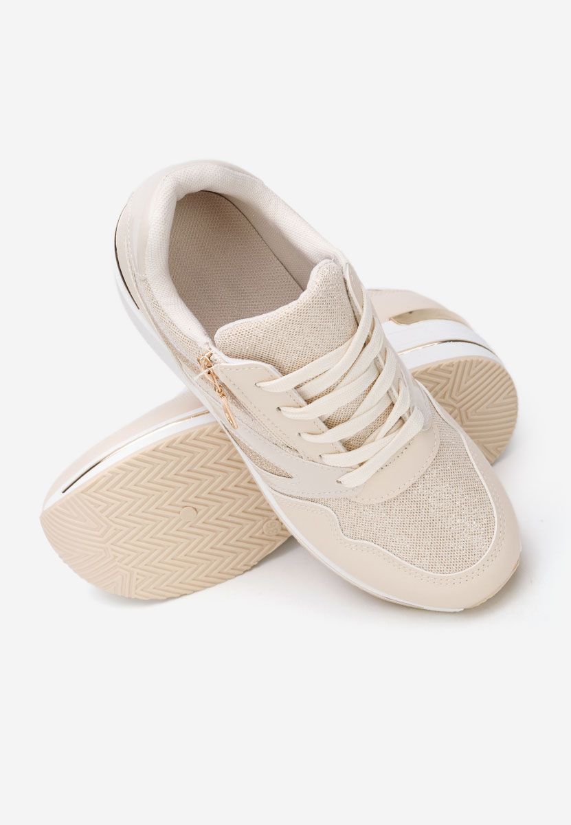 Sneakers με πλατφόρμα Reinia μπεζ