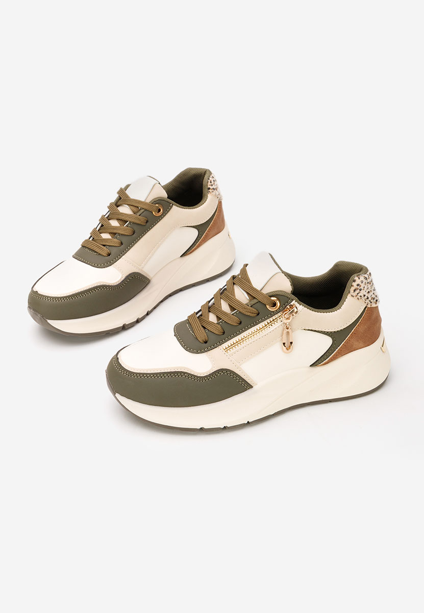 Sneakers με πλατφόρμα Ziania πρασινο