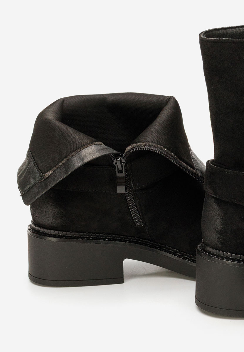 Γυναικεία μποτάκια Alasika Μαύρα