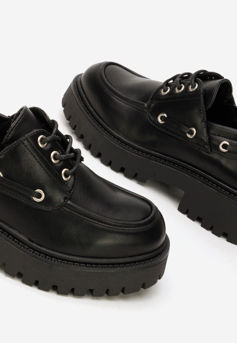 Casual παπουτσια γυναικεια Plumia μαύρα