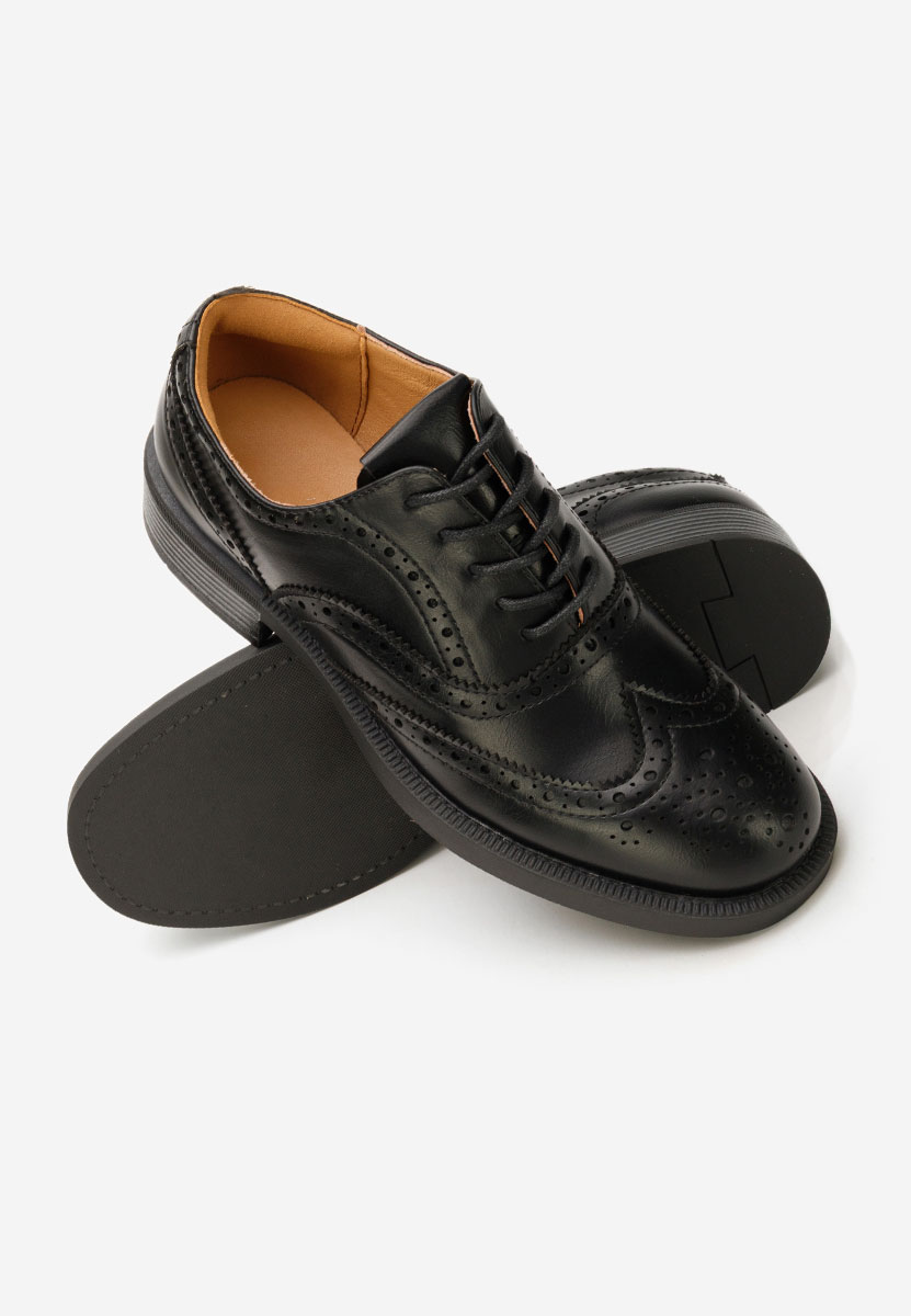 Brogue γυναικεια Valira μαύρα