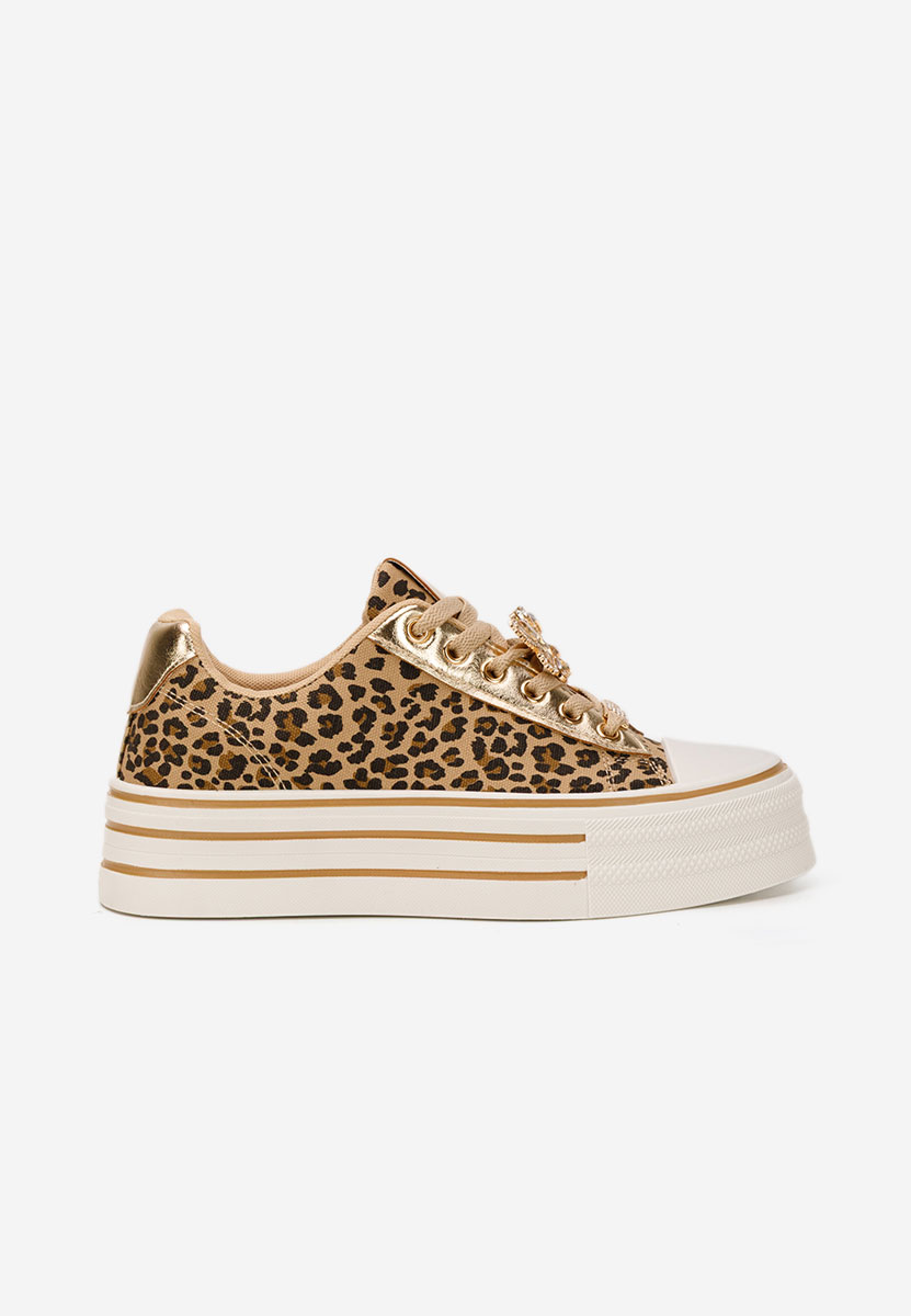 Γυναικεία sneakers Pamelia λεοπαρ