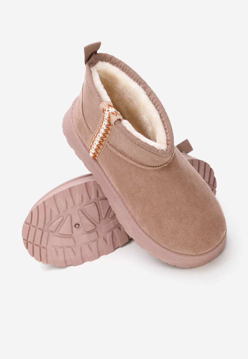 Mποτάκια πλατφόρμα Kristin χακι