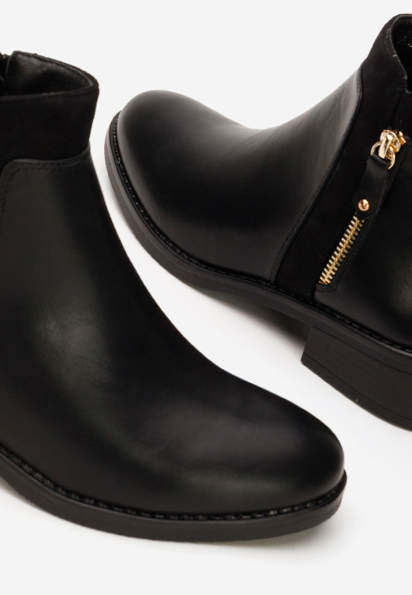 Γυναικεία μποτάκια Lanaki Μαύρα