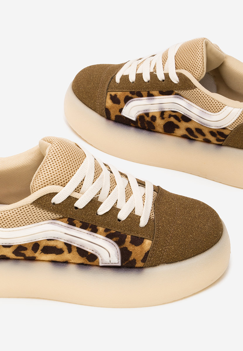 Sneakers γυναικεια Davira animal print