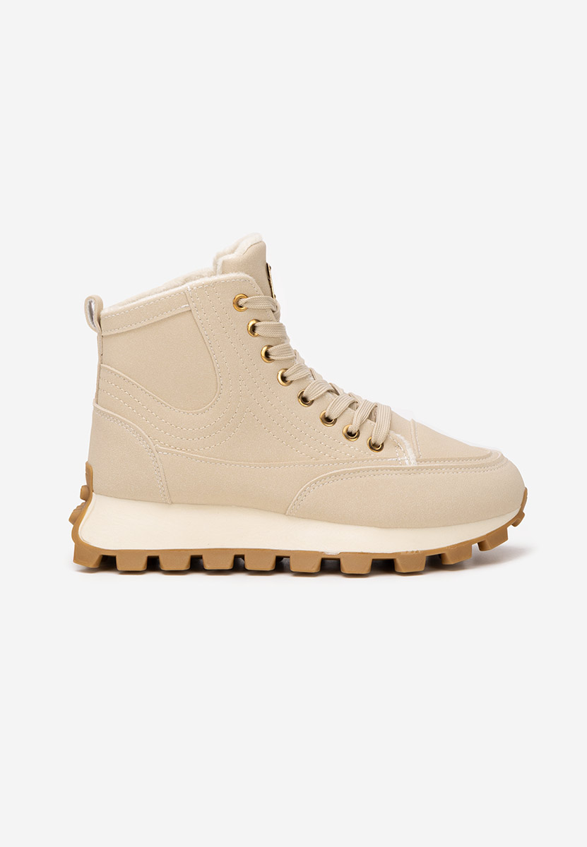 Sneakers γυναικεια Dorineia μπεζ