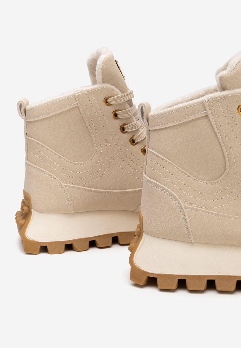 Sneakers γυναικεια Dorineia μπεζ