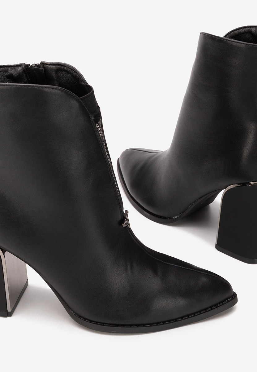 Γυναικεία Μποτίνια Misena Μαύρα