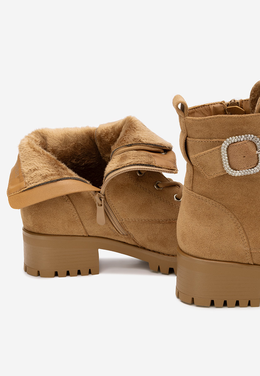 Γυναικεία μποτάκια Garneta ταμπά