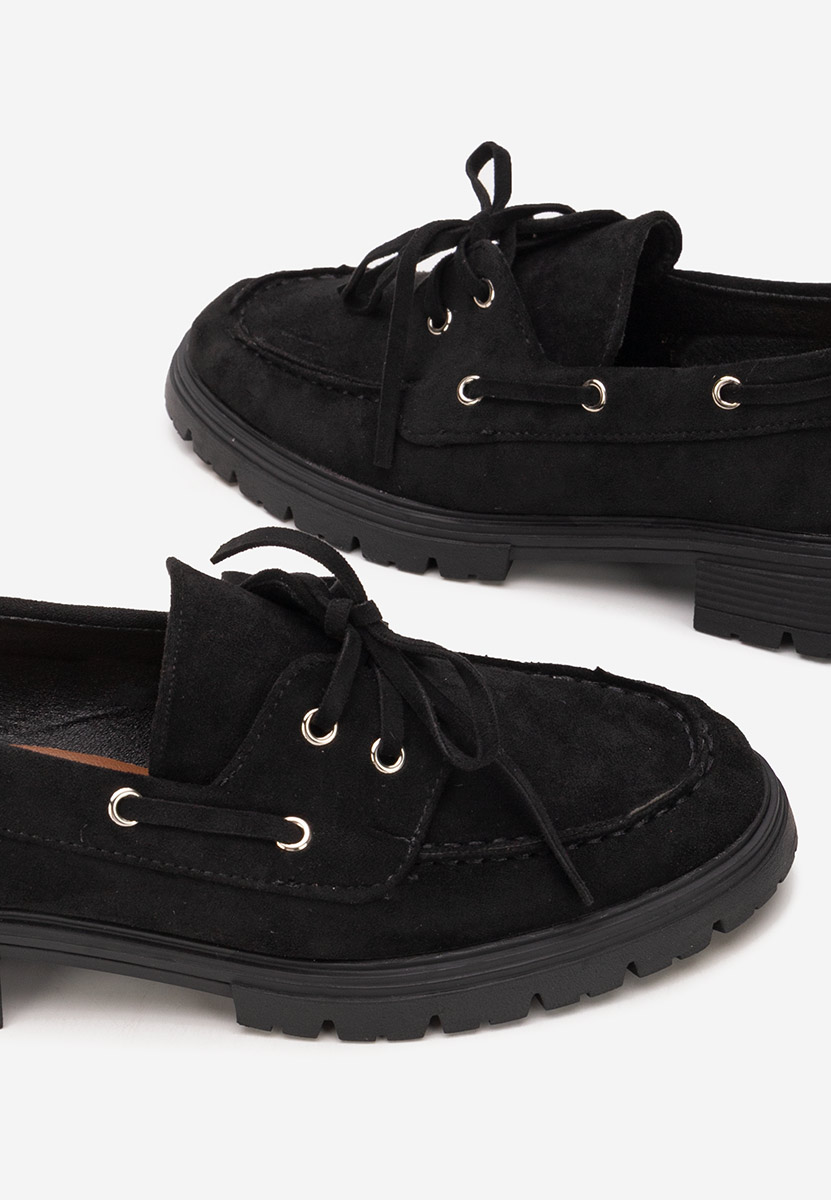 Casual παπουτσια γυναικεια Valoria μαύρα