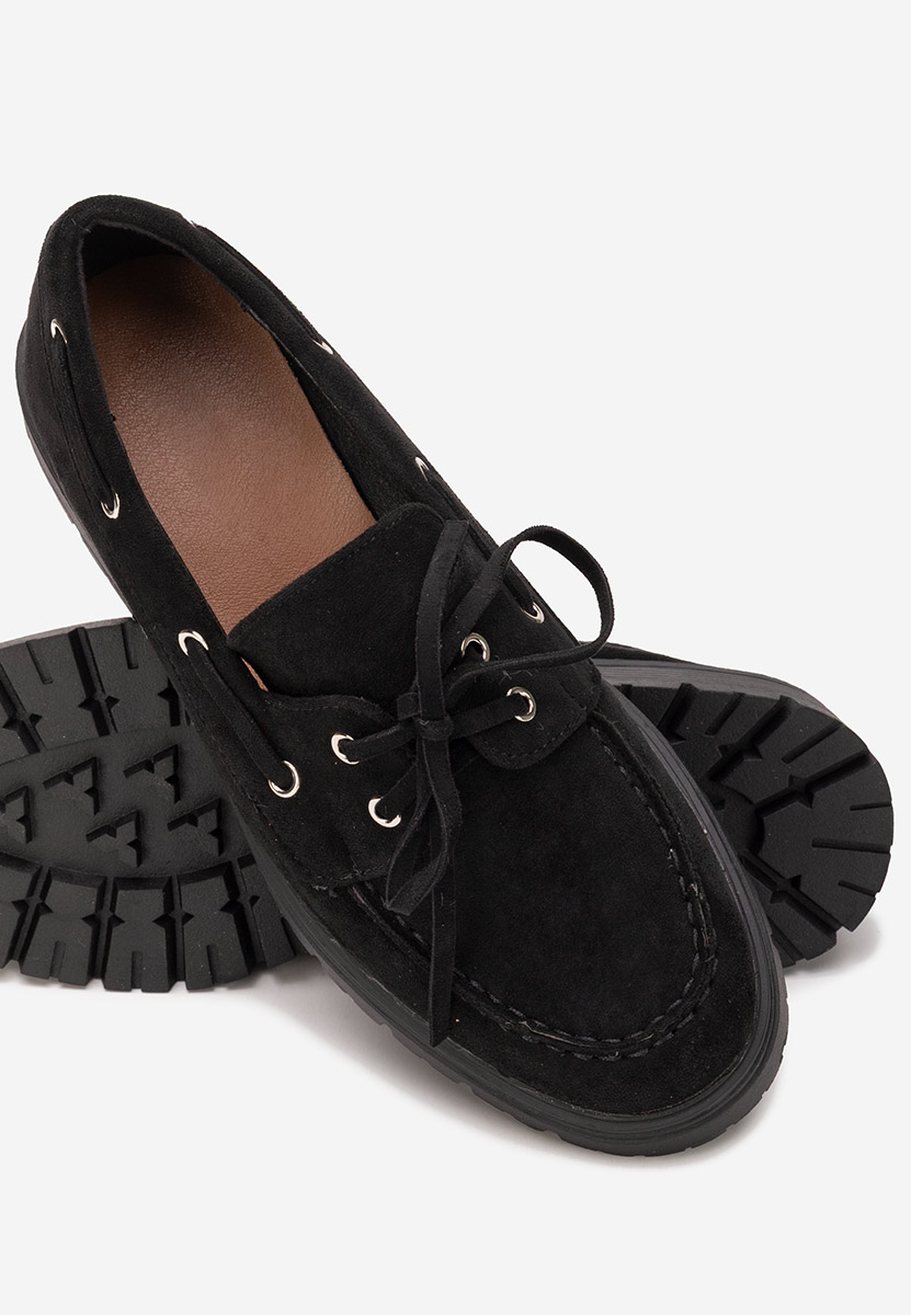 Casual παπουτσια γυναικεια Valoria μαύρα