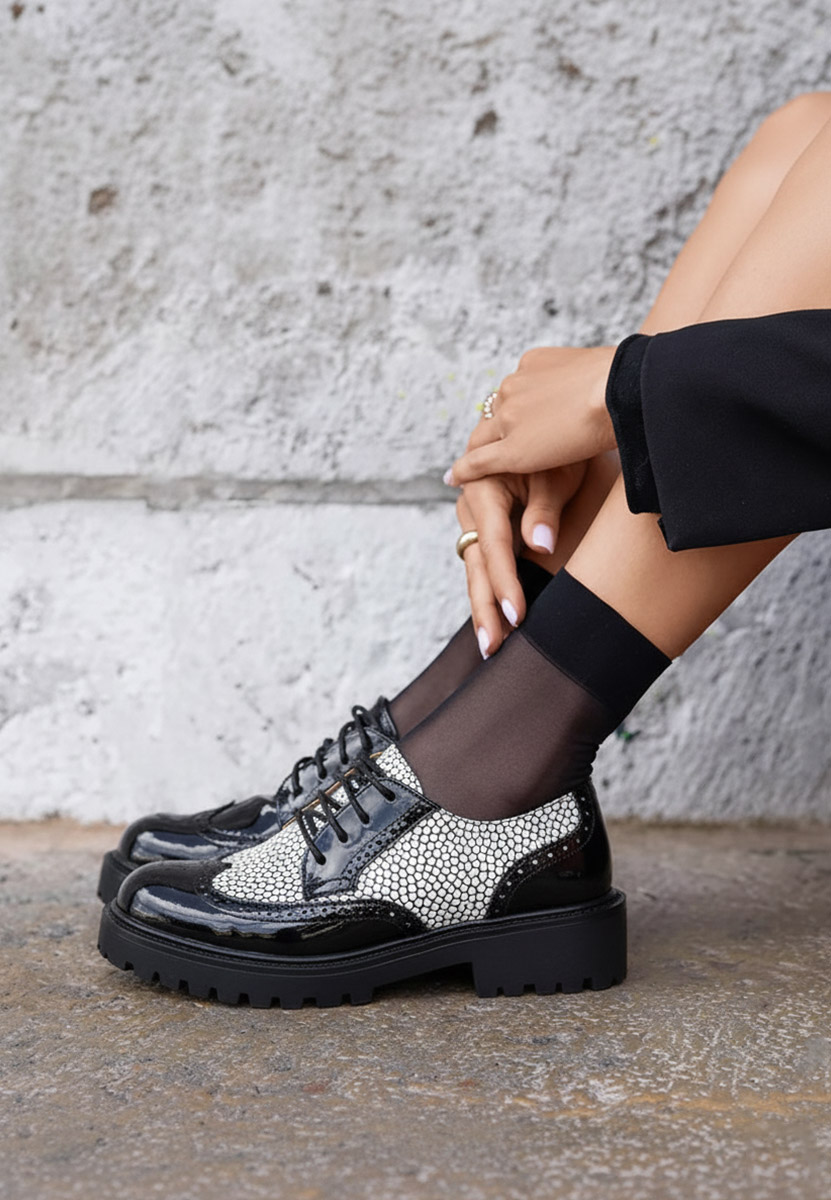 Brogue γυναικεια Flexa V2 πολυχρωμο