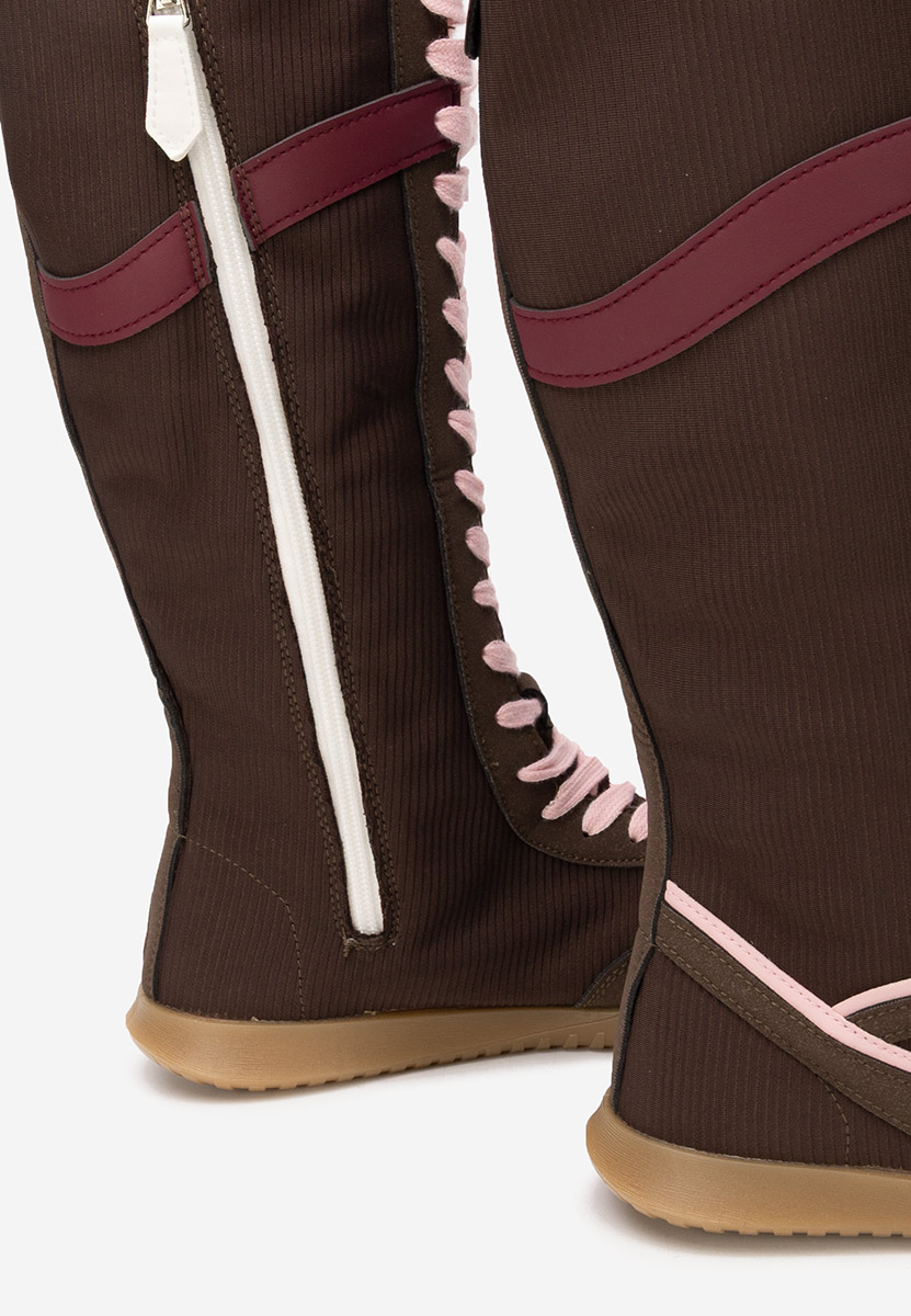 Γυναικεία sneakers αστραγάλο Daine V2 καφε Γυναικεία sneakers αστραγάλο Daine V2 καφε