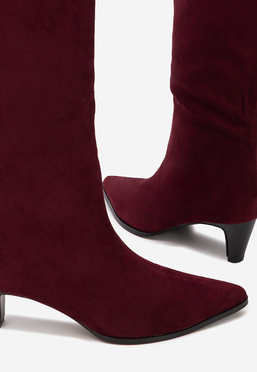 Γυναικείες μποτες Favora μπορντό