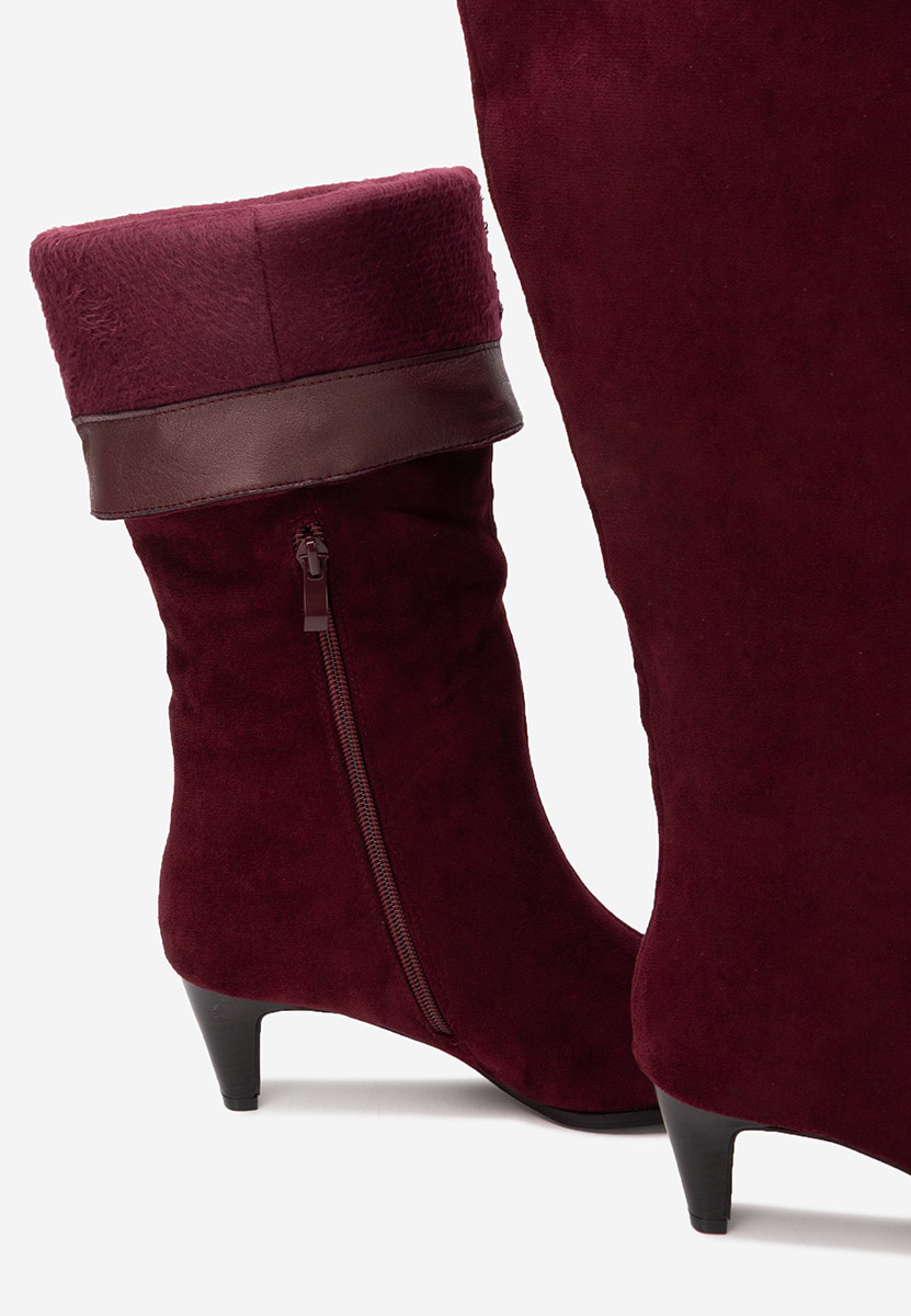 Γυναικείες μποτες Favora μπορντό