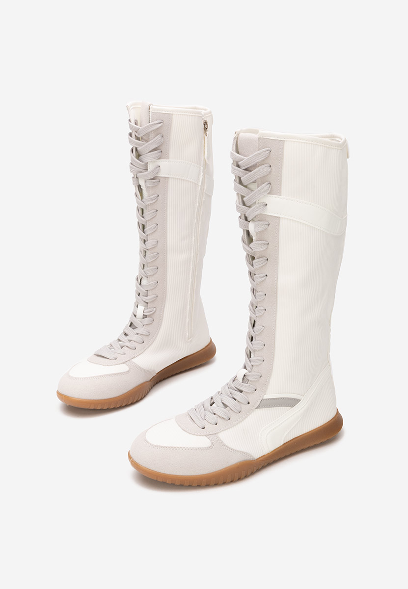 Γυναικεία sneakers αστραγάλο Daine V2 λευκά Γυναικεία sneakers αστραγάλο Daine V2 λευκά