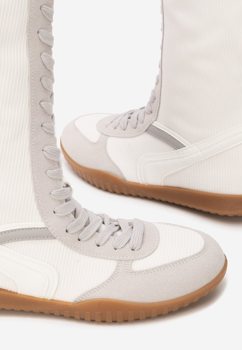 Γυναικεία sneakers αστραγάλο Daine V2 λευκά Γυναικεία sneakers αστραγάλο Daine V2 λευκά