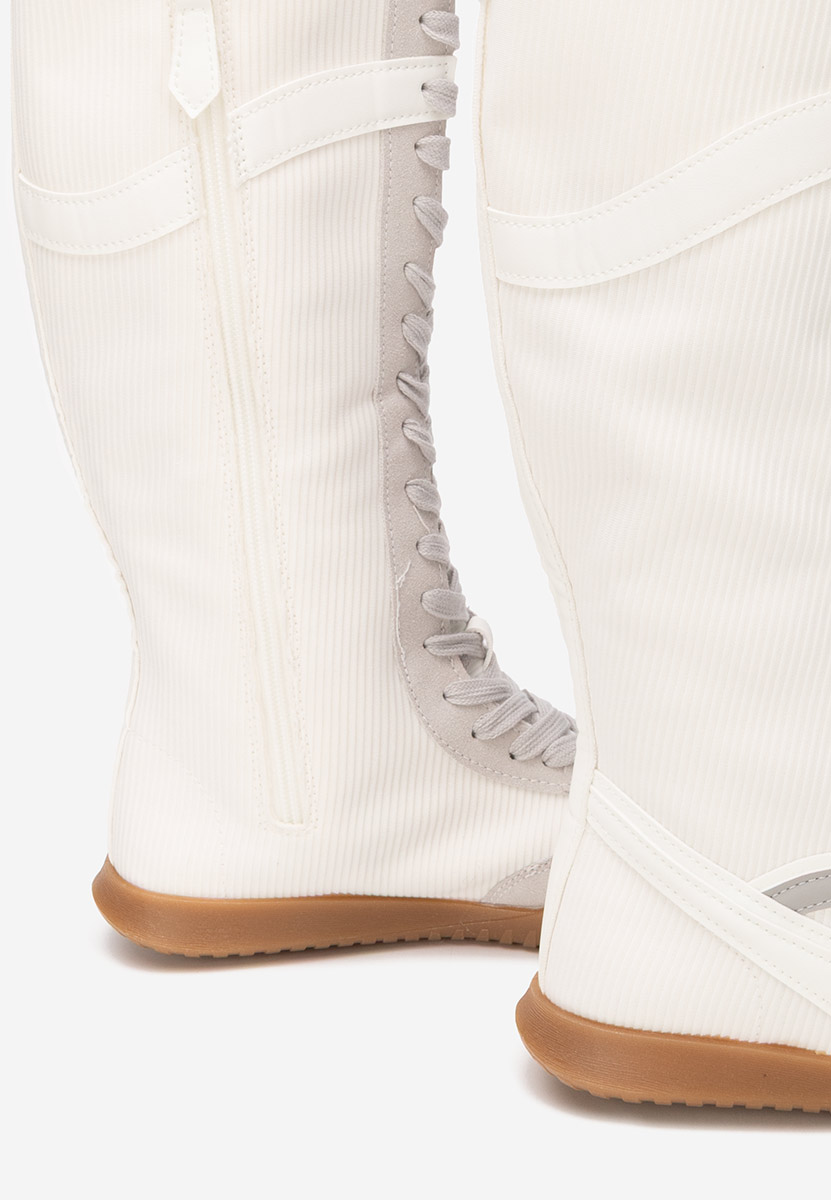 Γυναικεία sneakers αστραγάλο Daine V2 λευκά Γυναικεία sneakers αστραγάλο Daine V2 λευκά