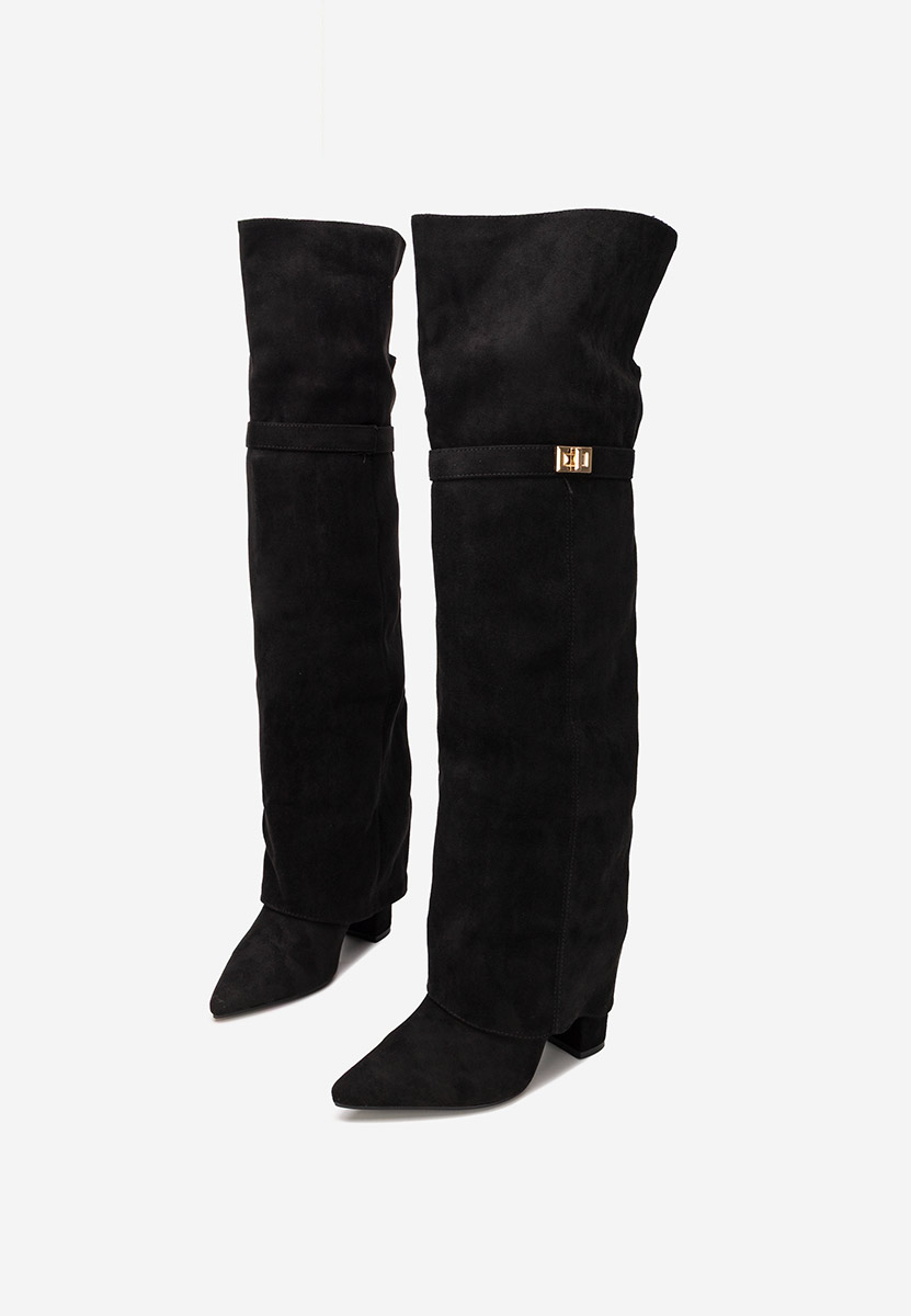 Ψηλές μπότες Crisia V2 Μαύρα