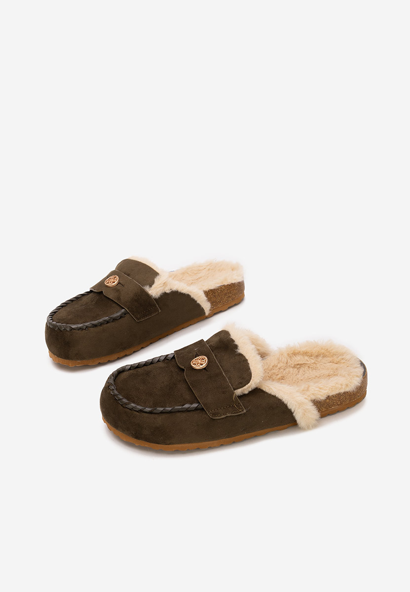 Mules γυναικεια Mirania πρασινο