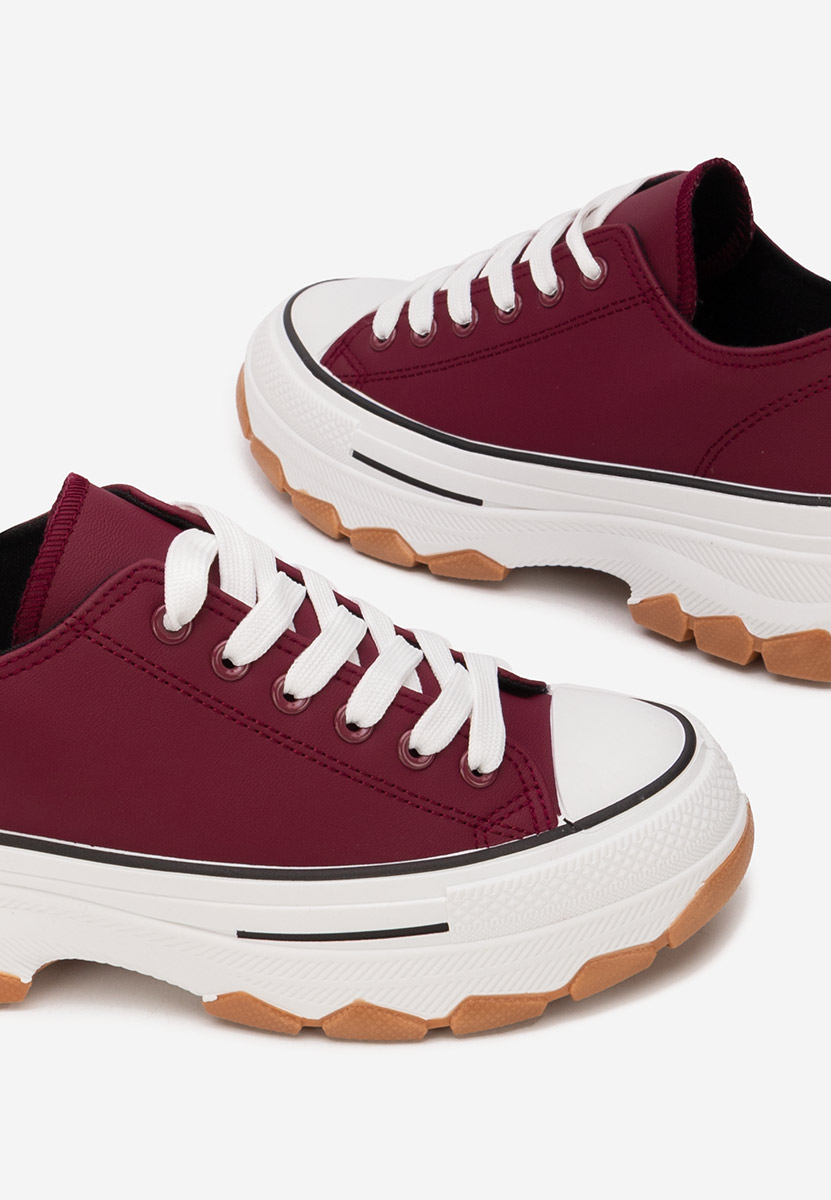 Γυναικεία πανινα πλατφόρμες Raviana V4 μπορντό Γυναικεία πανινα πλατφόρμες Raviana V4 μπορντό