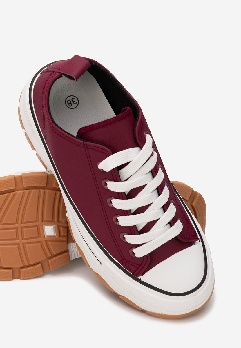 Γυναικεία πανινα πλατφόρμες Raviana V4 μπορντό Γυναικεία πανινα πλατφόρμες Raviana V4 μπορντό