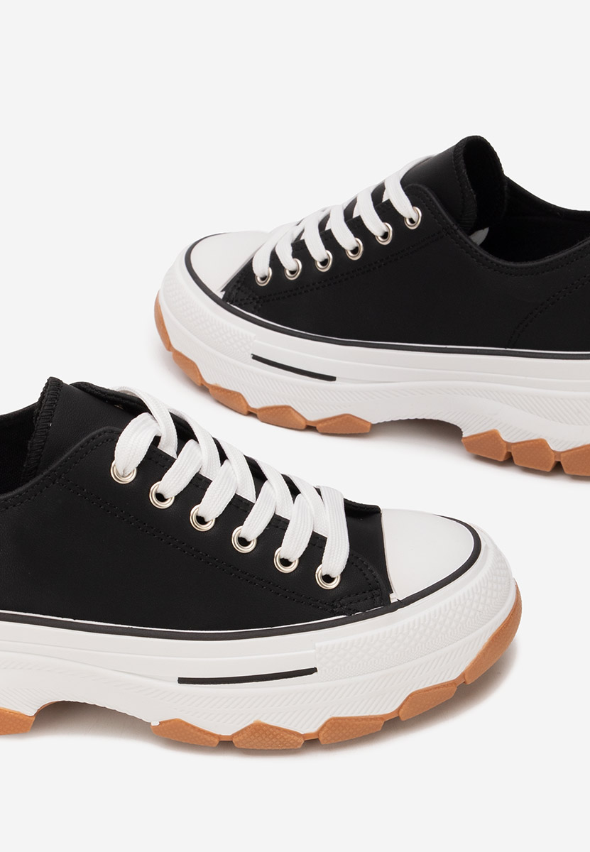 Γυναικεία πανινα πλατφόρμες Raviana V4 μαύρα Γυναικεία πανινα πλατφόρμες Raviana V4 μαύρα