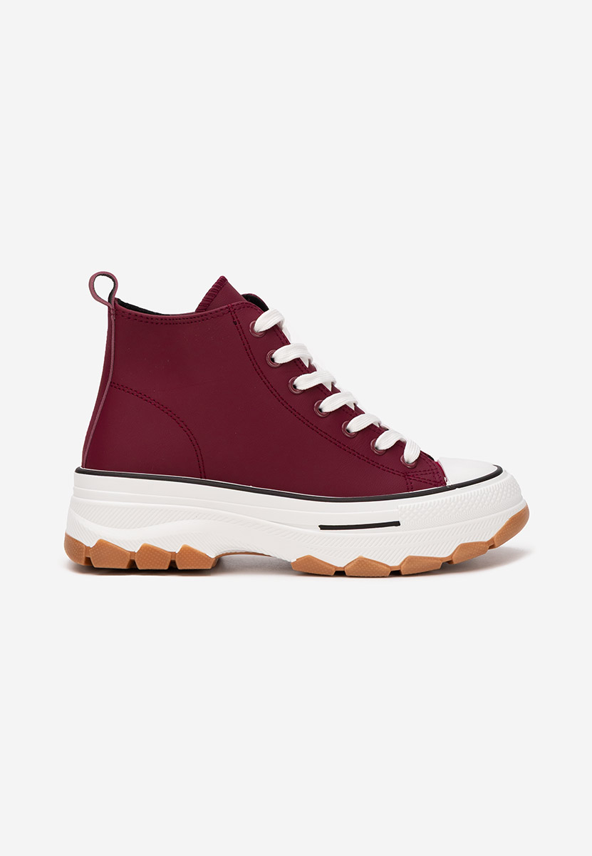 Γυναικεία πανινα πλατφόρμες Raviana V5 μπορντό Γυναικεία πανινα πλατφόρμες Raviana V5 μπορντό