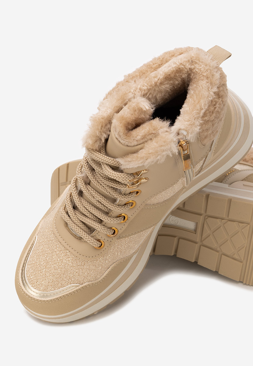 Sneakers με πλατφόρμα Nabila χακι