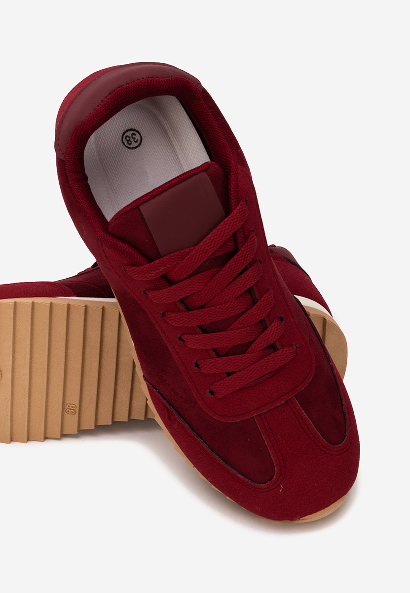 Sneakers γυναικεια Crinea μπορντό